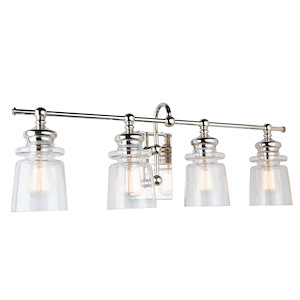 Castara-4 Light Wall Mount-30 Inches Wide by 10.5 Inches High - 978837