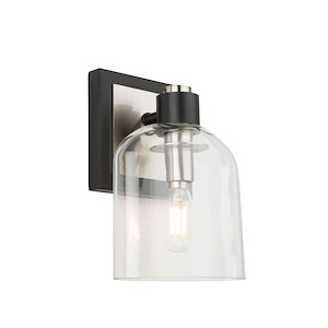 Lyndon-1 Light Bath Vanity in Transitional Style-4.02 Inches Wide by 8.15 Inches High - 1215493