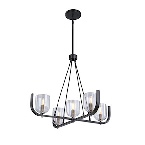 Cheshire - 5 Light Chandelier-25.5 Inches Tall and 30 Inches Wide - 1287687