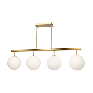 Gem - 4 Light Island-12 Inches Tall and 8 Inches Wide - 1332039