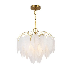 Alessia - 4 Light Chandelier-15.9 Inches Tall and 16.5 Inches Wide - 1337500