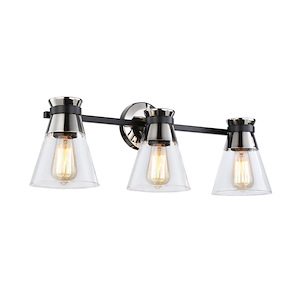 Kanata - 3 Light Bath Vanity-9 Inches Tall and 26 Inches Wide - 1287595