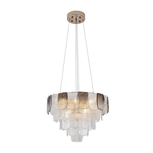 Bianca - 12 Light Chandelier-17.8 Inch Tall and 24.8 Inch Wide - 1367108