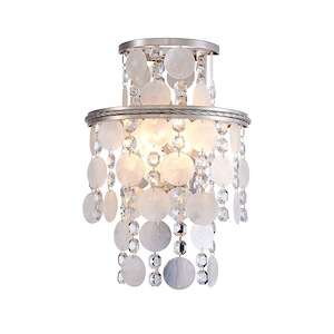 Avara - 2 Light Wall Sconce-15.4 Inch Tall and 10.4 Inch Wide - 1399395
