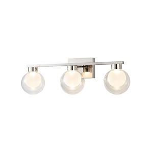 Colton - 54W 3 LED Bath Vanity-8.3 Inch Tall and 24 Inch Wide - 1367157
