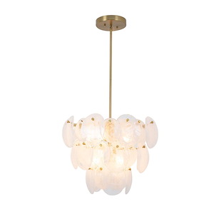 Lily - 8 Light Chandelier-18.23 Inch Tall and 23.58 Inch Wide - 1367164