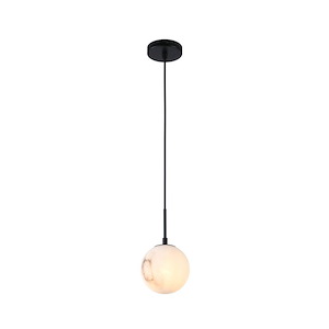 Nightfall - 1 Light Pendant-10.6 Inch Tall and 5.9 Inch Wide - 1399418