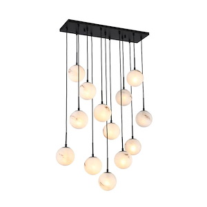 Nightfall - 13 Light Pendant-10.6 Inch Tall and 34.6 Inch Wide - 1399420