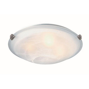 Clip Flush-3 Light Medium Flush Mount-15 Inches Wide by 4.5 Inches High - 184783