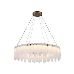 Roselle - 61W 1 LED Pendant-8.3 Inch Tall and 32.5 Inch Wide - 1399458
