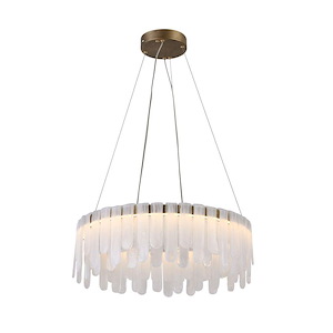 Roselle - 54W 1 LED Pendant-8.3 Inch Tall and 24.8 Inch Wide - 1399459