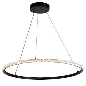 Nova - 30W LED Pendant In Glam Style-0.79 Inches Tall and 23.6 Inches Wide - 1107624