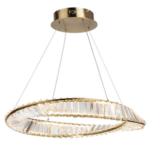 Stella - 40W LED Pendant In Glam Style - 3.14 Inches Tall and 23.75 Inches Wide - 1107626