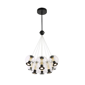 Arlo - 56W 8 LED Chandelier-28 Inches Tall and 25.5 Inches Wide - 1337438