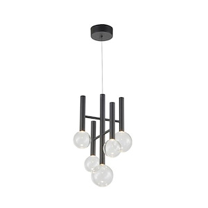 Terra - 20W 5 LED Chandelier-16.5 Inch Tall and 12 Inch Wide - 1399469