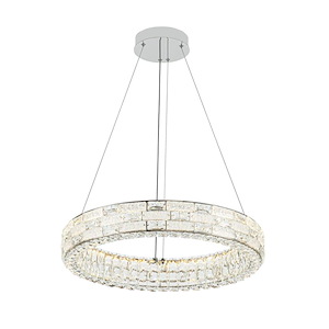 Elegance - 50W 1 LED Chandelier-3.54 Inch Tall and 23.62 Inch Wide - 1367180
