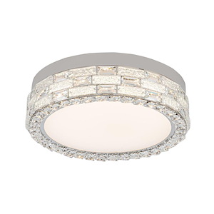 Elegance - 40W 1 LED Flush Mount-3.54 Inch Tall and 15.75 Inch Wide - 1367184