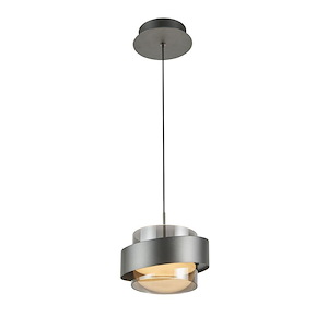 Axis - 10W 1 LED Pendant-8.5 Inch Tall and 7.75 Inch Wide - 1399481