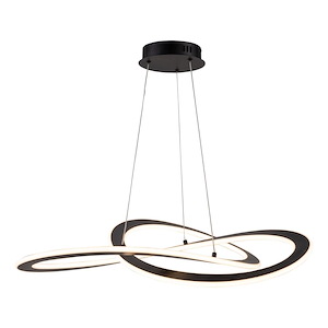 Wave - LEDChandelier-4.6 Inches Tall and 32 Inches Wide - 1287764