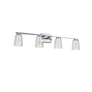 Dalton - 72W 4 LED Bath Vanity-7.5 Inches Tall and 33.25 Inches Wide - 1337443