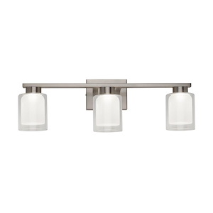 Saville - 42W 3 LED Bath Vanity-7.5 Inches Tall and 7 Inches Wide - 1337445