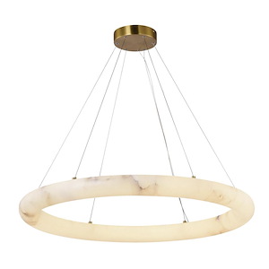Camila - 43W 1 LED Chandelier-3 Inch Tall and 35 Inch Wide - 1367196