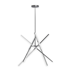 Stix - 67W 4 LED Chandelier-45 Inches Tall and 50 Inches Wide - 1344914