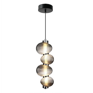 Ariel - 15W 1 LED Pendant-17.8 Inch Tall and 6.3 Inch Wide - 1367198