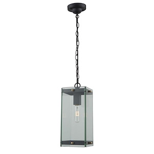 Bradgate-1 Light Outdoor Pendant in Transitional Style-7.75 Inches Wide by 19.25 Inches High - 1026925