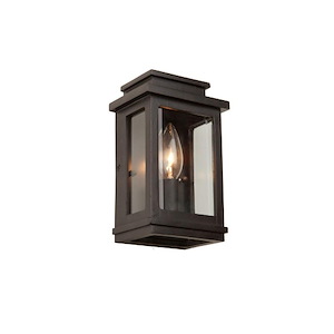 Freemont-1 Light Outdoor Wall Mount in Transitional Outdoor Style-3.5 Inches Wide by 8 Inches High - 458809