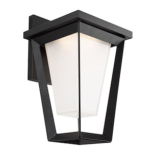Waterbury - 15W LED Outdoor Wall Mount In Transitional Style-11 Inches Tall and 7.9 Inches Wide - 1107646