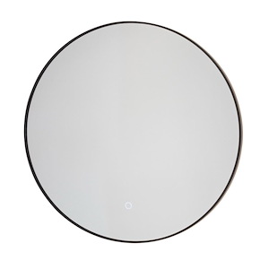 Reflections - 19W LED Wall Mirror-1.2 Inches Tall and 23.6 Inches Wide - 1287594