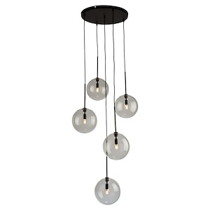Pinpoint - 5 Light Pendant In Urban Style-15.75 Inches Tall and 22.1 Inches Wide - 1107658