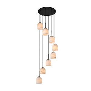 Crema - 8 Light Chandelier-9.84 Inch Tall and 18.5 Inch Wide - 1367221