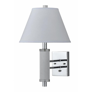 Joiprt Circle 1 Light Wall Sconce 19 Inch Tall - 1411224