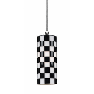 Vurais Drive 1 Light Mini Pendant 7.4 Inch Tall - 1411354