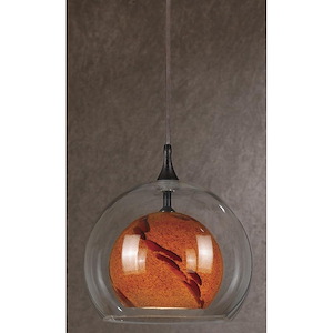 Vurais Drive 1 Light Small Pendant 4.9 Inch Tall - 1411360