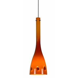 Vurais Drive 1 Light Mini Pendant 13.8 Inch Tall - 1411361