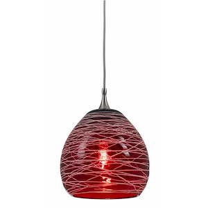 Vurais Drive 1 Light Mini Pendant 4.75 Inch Wide - 1411363