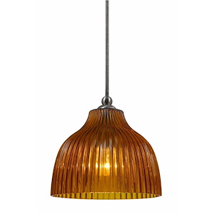 Vurais Drive 1 Light Pendant 6.5 Inch Tall and 7.13 Inch Wide - 1411366