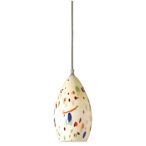 Vurais Drive 1 Light Mini Pendant 11.25 Inch Tall - 1411373