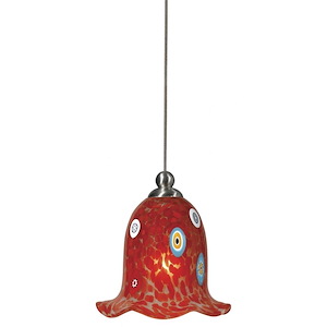 Vurais Drive 1 Light Mini Pendant 4.9 Inch Tall - 1411379