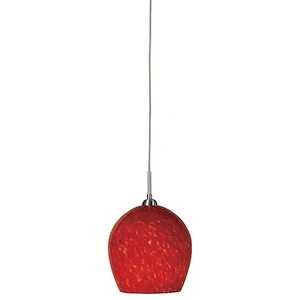 Vurais Drive 1 Light Mini Pendant 5 Inch Wide - 1411380