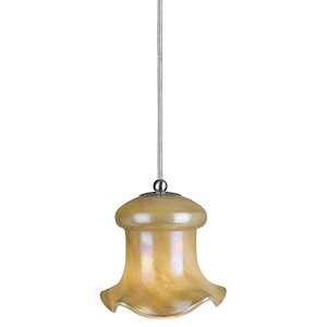 Vurais Drive 1 Light Small Pendant 6.3 Inch Tall - 1411382
