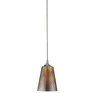 Vurais Drive 1 Light Metal Mini Pendant 6.5 Inch Tall - 1411388