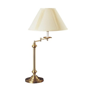 Gustea Place One Light Swing Arm Table Lamp 16.4 x 14.8 Inches High - 1410629