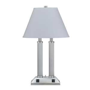 Gustea Place Two Light Desk Lamp 7.5 Inches Wide - 1411452