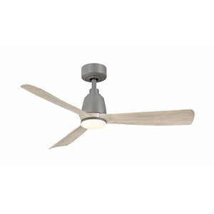 Dean's Gardens - 3 Blade Ceiling Fan with Light Kit-13.78 Inch Tall and 44 Inch Wide - 1379835