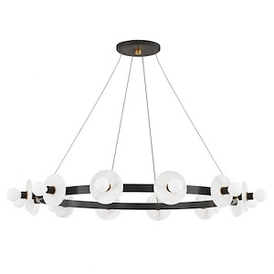 Modern Twelve Light Chandelier - 1228736