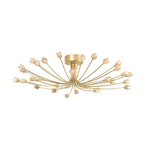 St Martin's Gate - 30 Light Semi-Flush Mount-10.25 Inches Tall and 42 Inches Wide - 1380265